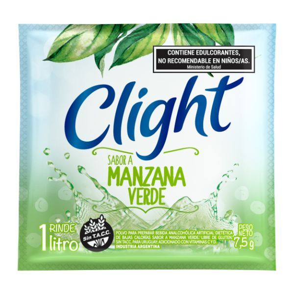 CLIGHT JUGO SOBRE x1u MANZ VERDE