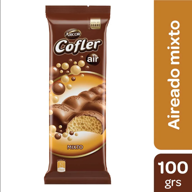 COFLER CHOCOLATE AIR x100g MIXTO