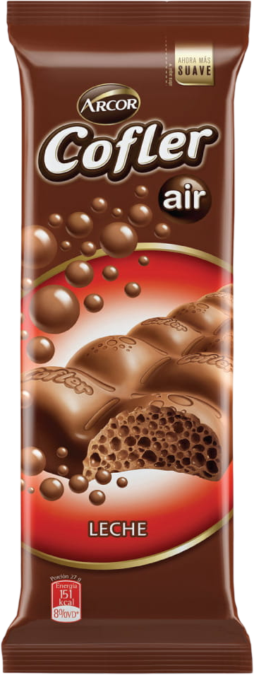 COFLER CHOCOLATE AIR x55g LECHE