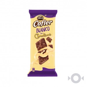 COFLER CHOCOLATE x55g BLANCO
