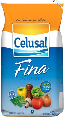 CELUSAL SAL FINA x500g PAQUETE