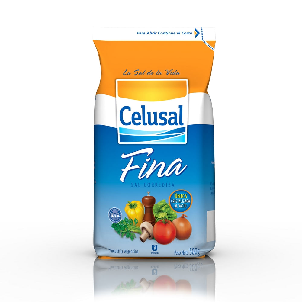 CELUSAL SAL FINA x500g PAQUETE