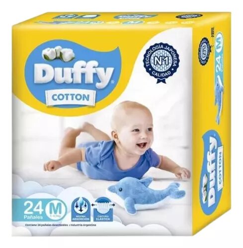DUFFY PAÑAL COTTON M x24u