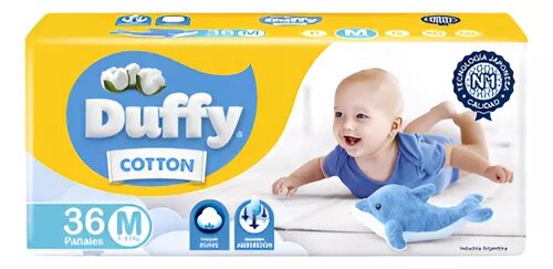 DUFFY PAÑAL COTTON M x36u