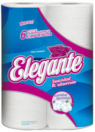 ELEGANTE PAPEL HIG 6x30m S/H