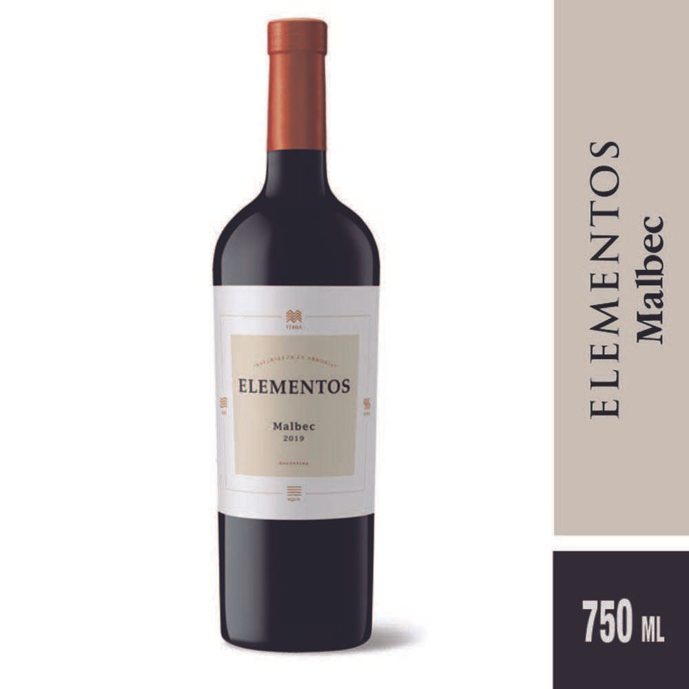 ELEMENTOS VINO x750ml MALBEC