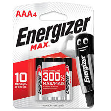 ENERGIZER MAX PILAS AAA x4u E92