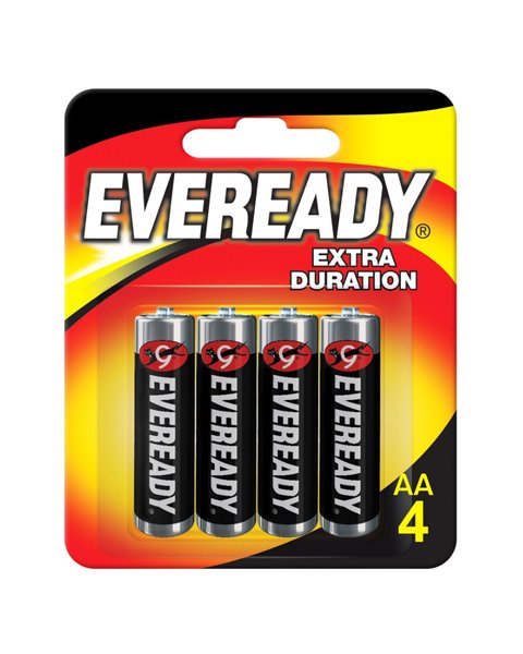 PILAS EVEREADY AA x4u