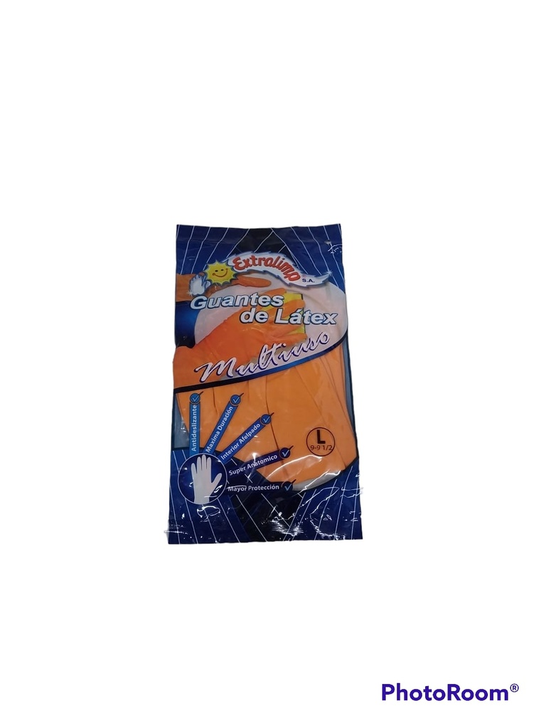 EXTRALIMP GUANTE LATEX 'CH'
