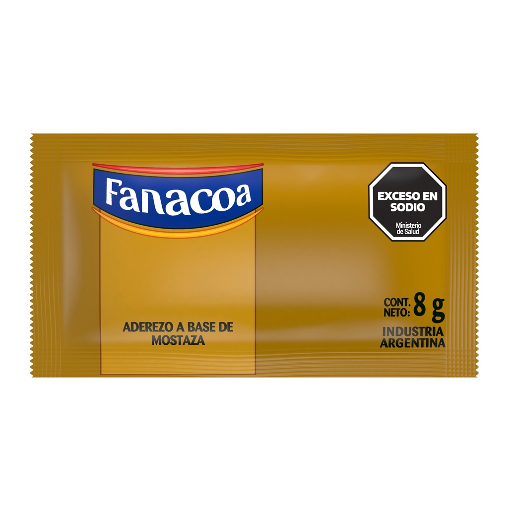 FANACOA MOSTAZA 196x8g