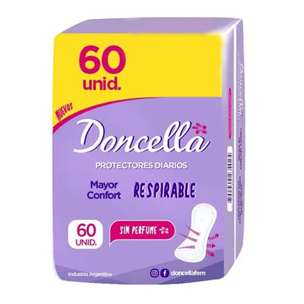DONCELLA PROTEC RESPIRACION x60u