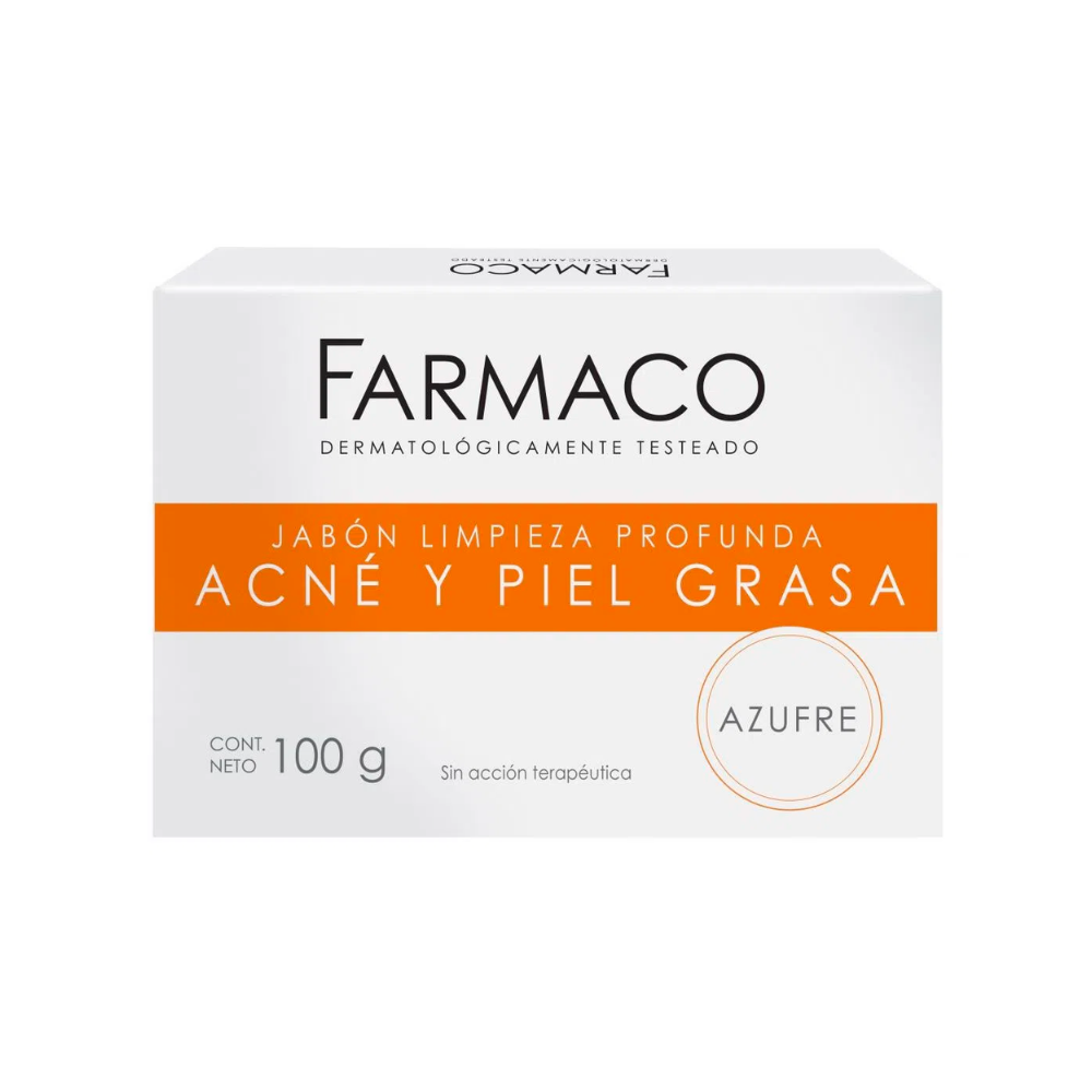 FARMACO JABON TOC x100g AZUFRE