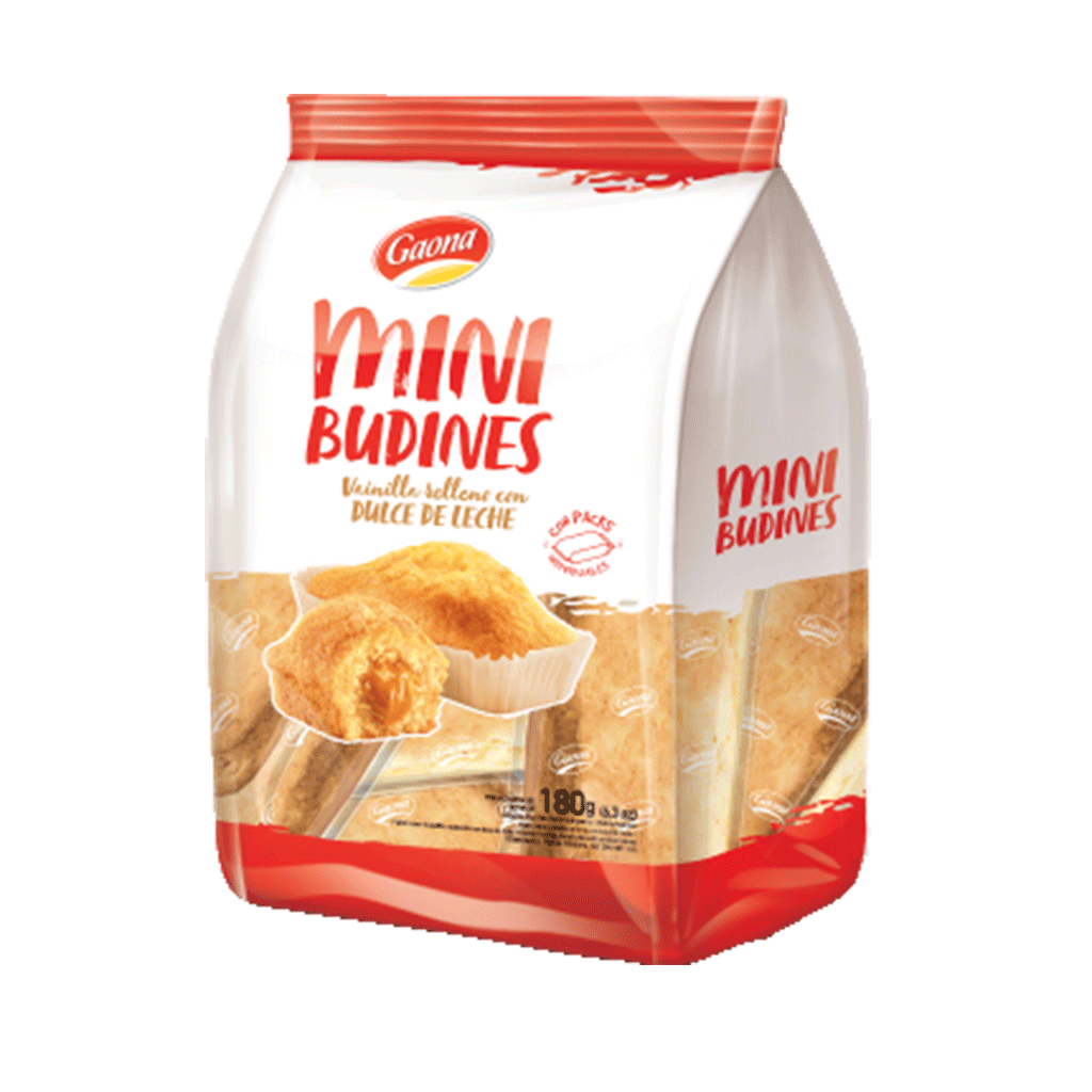 GAONA MINI BUDINES x180g VAINILLA DDL