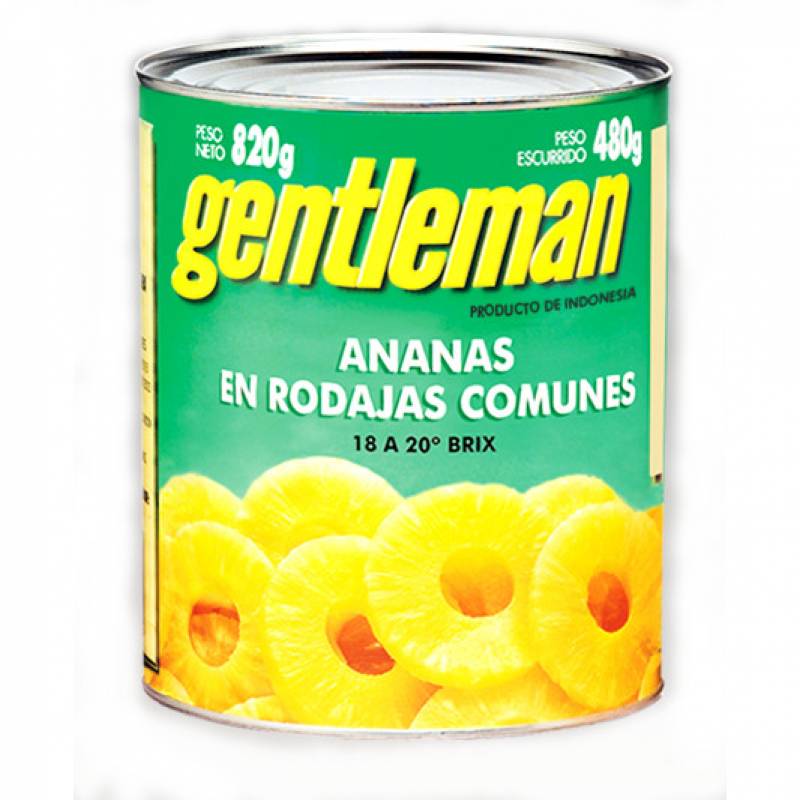 GENTLEMAN ANANA x820g RODAJAS
