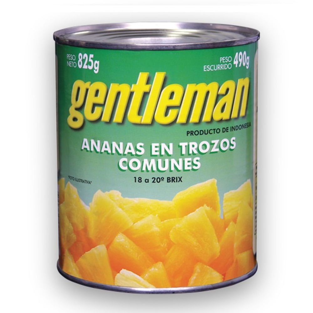 GENTLEMAN ANANA x825g EN TROZOS