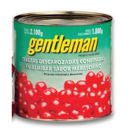 GENTLEMAN CEREZAS x3.1KG