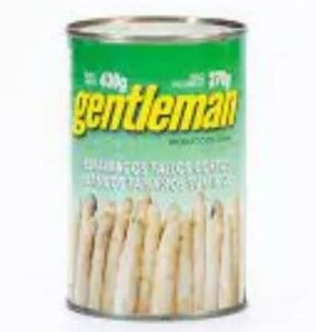 GENTLEMAN ESPARRAGOS x400g CORTOS