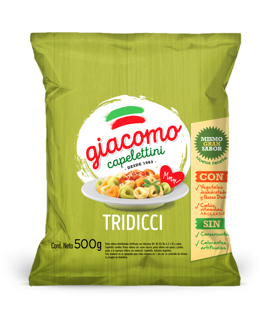 GIACOMO CAPELETTINI x500g TRIDICCI