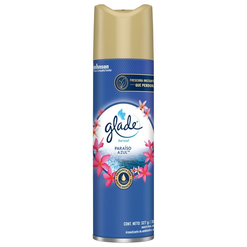 GLADE AEROSOL x360cc PARAISO AZUL