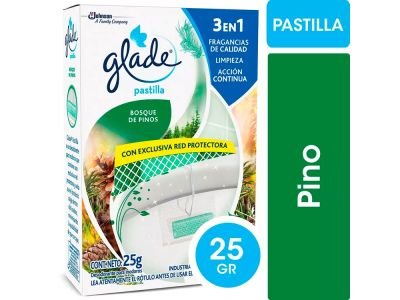 GLADE PASTILLA x25g PINO