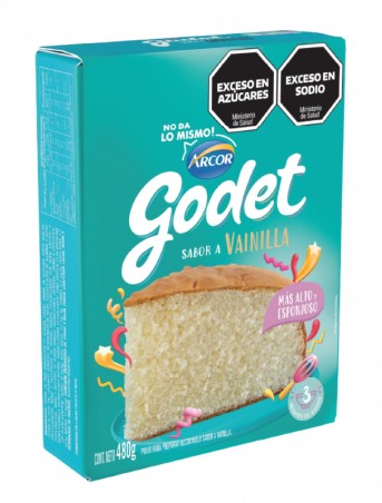 GODET BIZCOCHUELO x480g VAINILLA