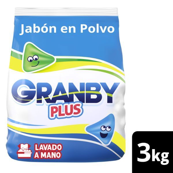 GRANBY JAB POLVO x3KG LAV MANO PLUS