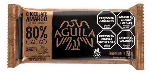 AGUILA CHOCOLATE x150g 80%CACAO