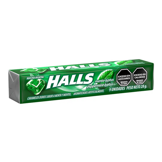 HALLS CARAMELOS x1u MENTA LYPTUS