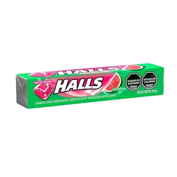 HALLS CARAMELOS x1u SANDIA