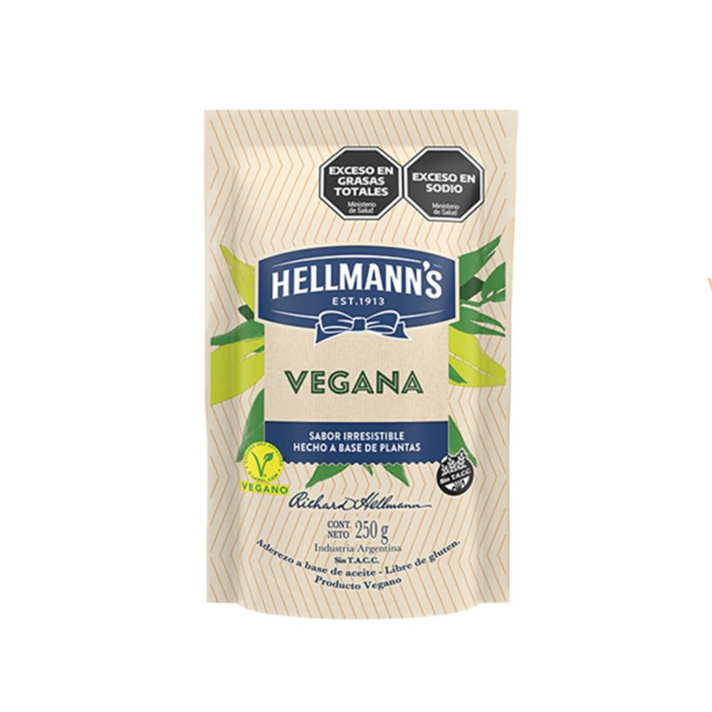 HELLMANNS MAY x250g DP VEGANA S/TACC
