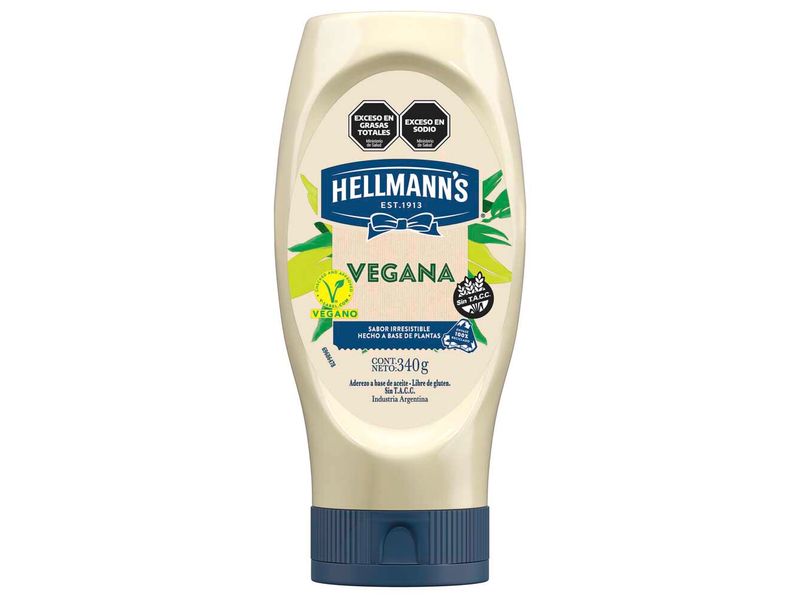 HELLMANNS MAY x340g SQZ VEGANA S/TACC