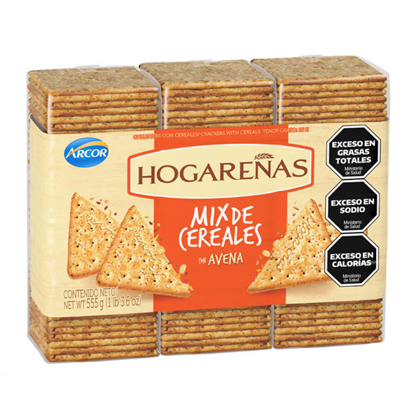HOGAREÑAS MIX CEREALES 3x185g