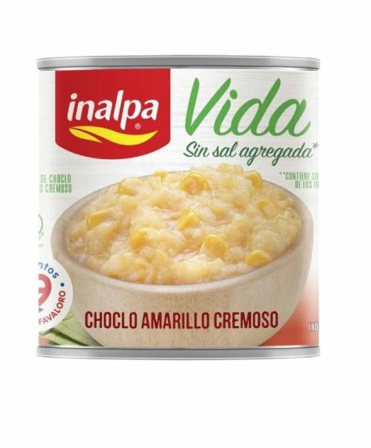 INALPA CHOCLO CREMOSO x300g AMARILLO VIDA