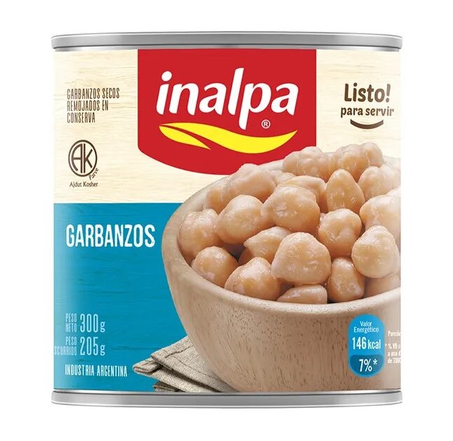 INALPA GARBANZOS x300g