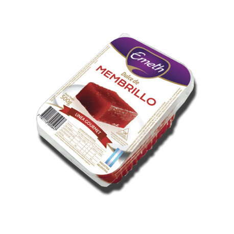 EMETH DULCE MEMBRILLO x500g BANDEJA