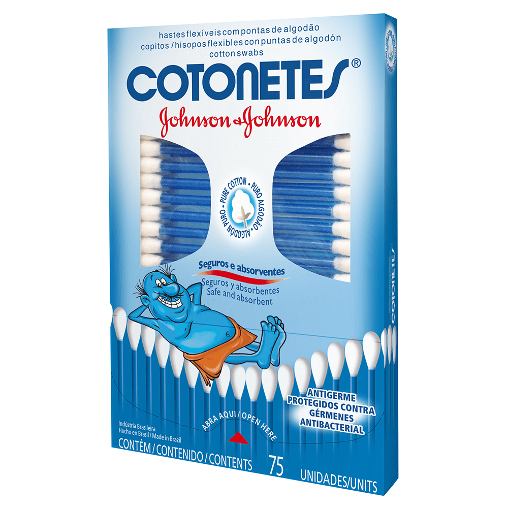 JOHNSONS COTONETES x75u HISOPOS