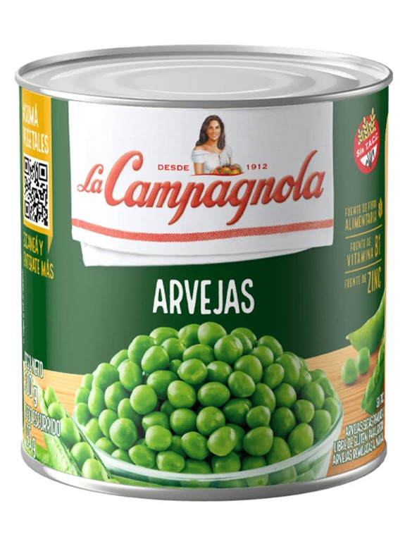 LA CAMPAGNOLA ARVEJAS x300g