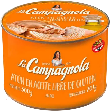 LA CAMPAGNOLA ATUN x300g ACEITE