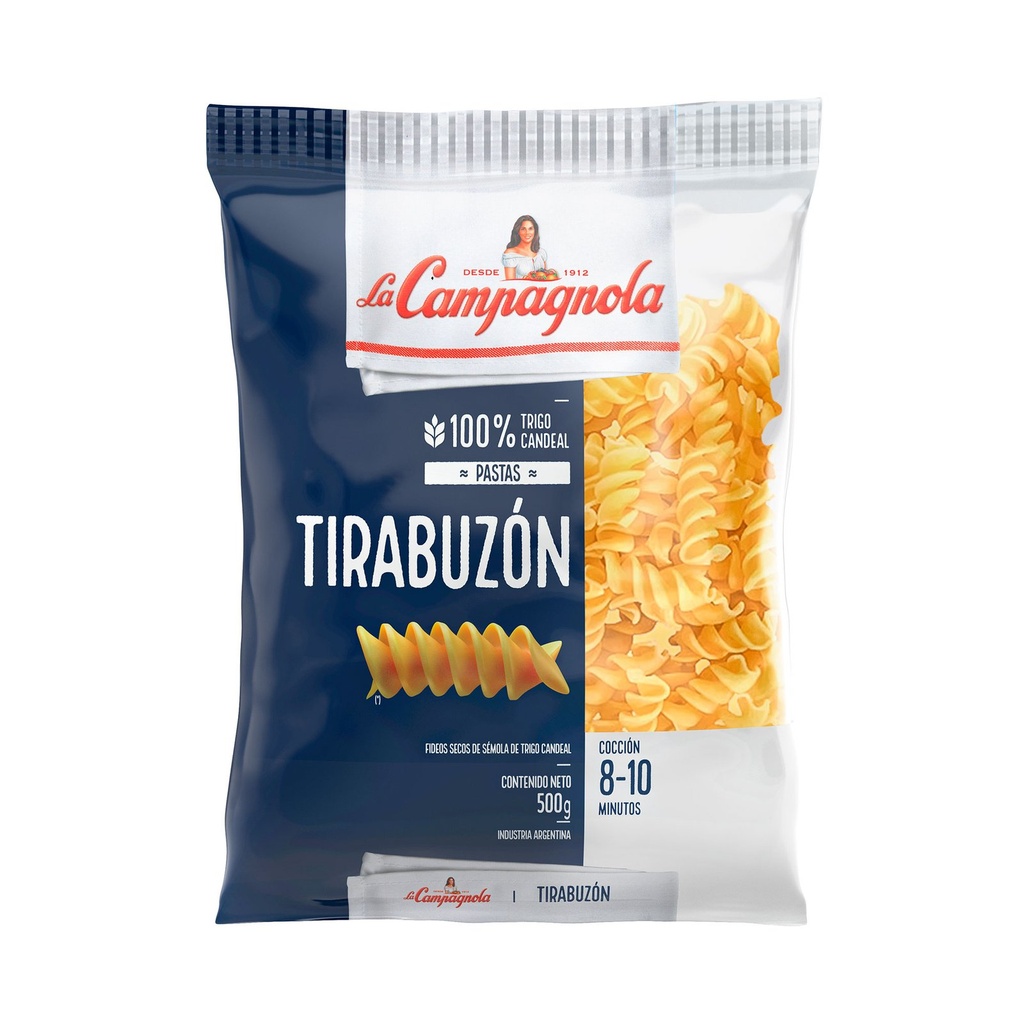 LA CAMPAGNOLA FIDEO x500g TIRABUZON