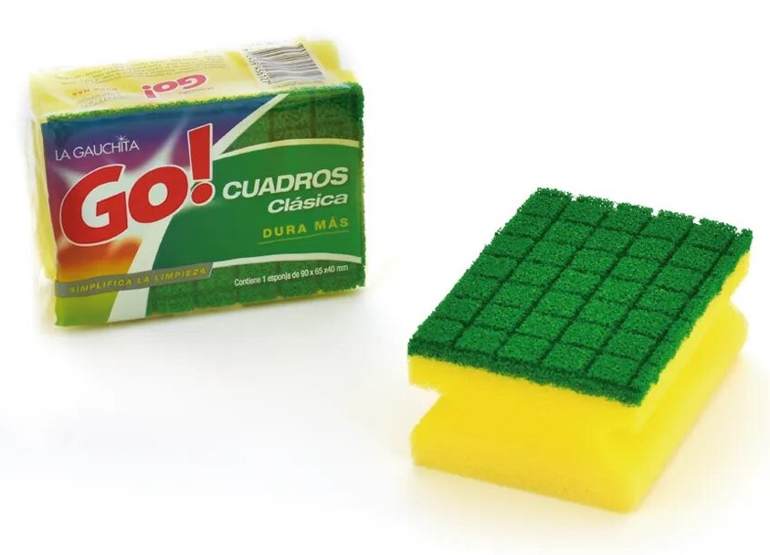 LA GAUCHITA GO! ESPONJA CUADROS