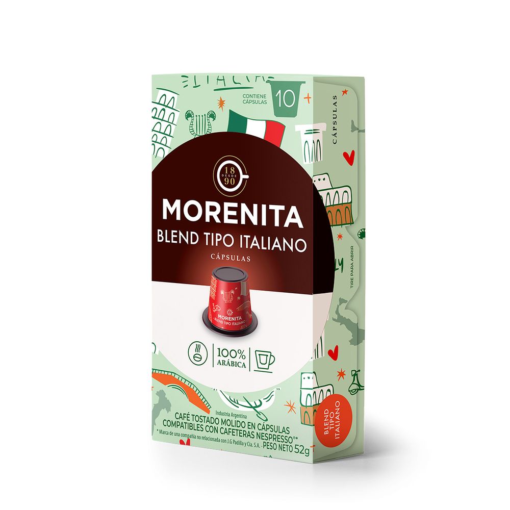 LA MORENITA CAPSULA 10x5.2g ITALIANO