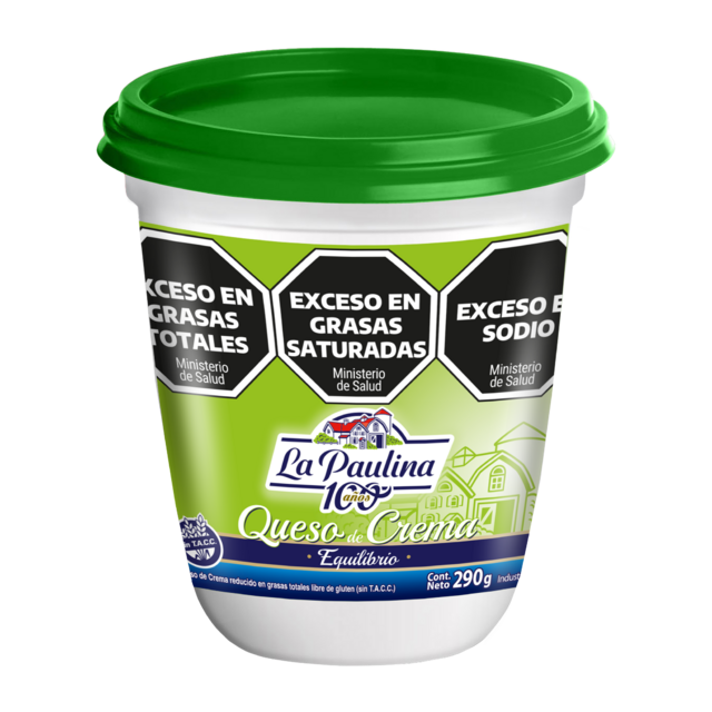LA PAULINA QUESO CREMA x290g LIGHT