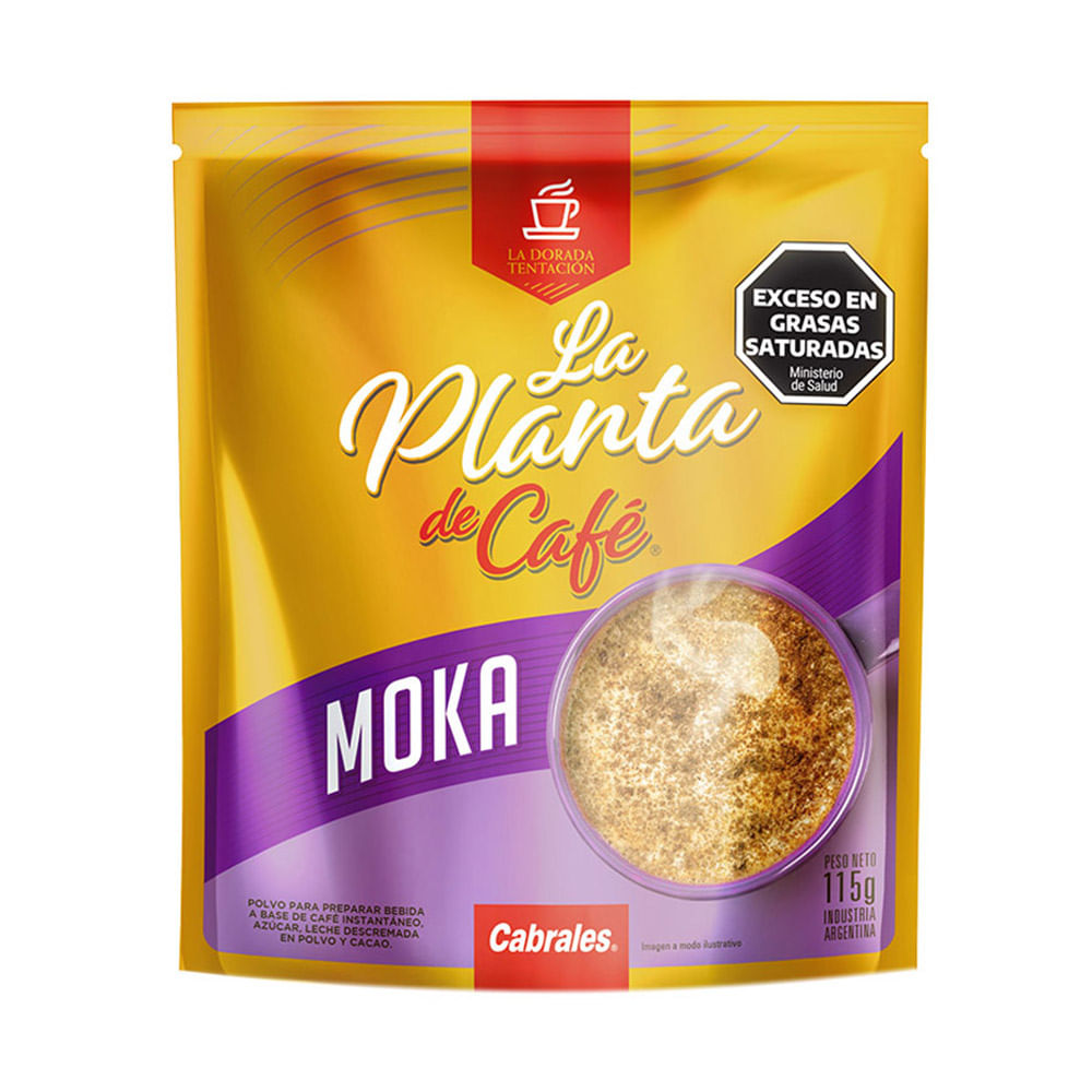 LA PLANTA DE CAFE CAPPUCCINO x115g MOKA