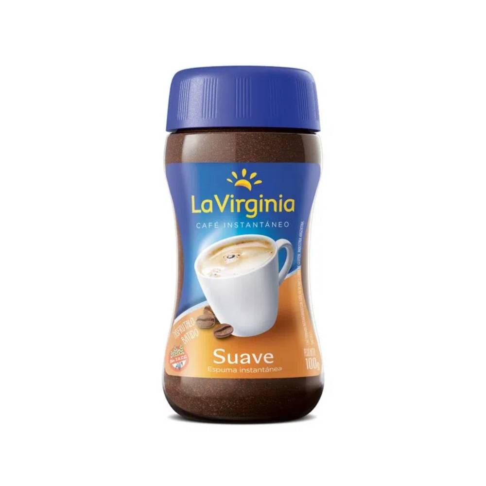 LA VIRGINIA CAFE INSTANT x100g SUAVE