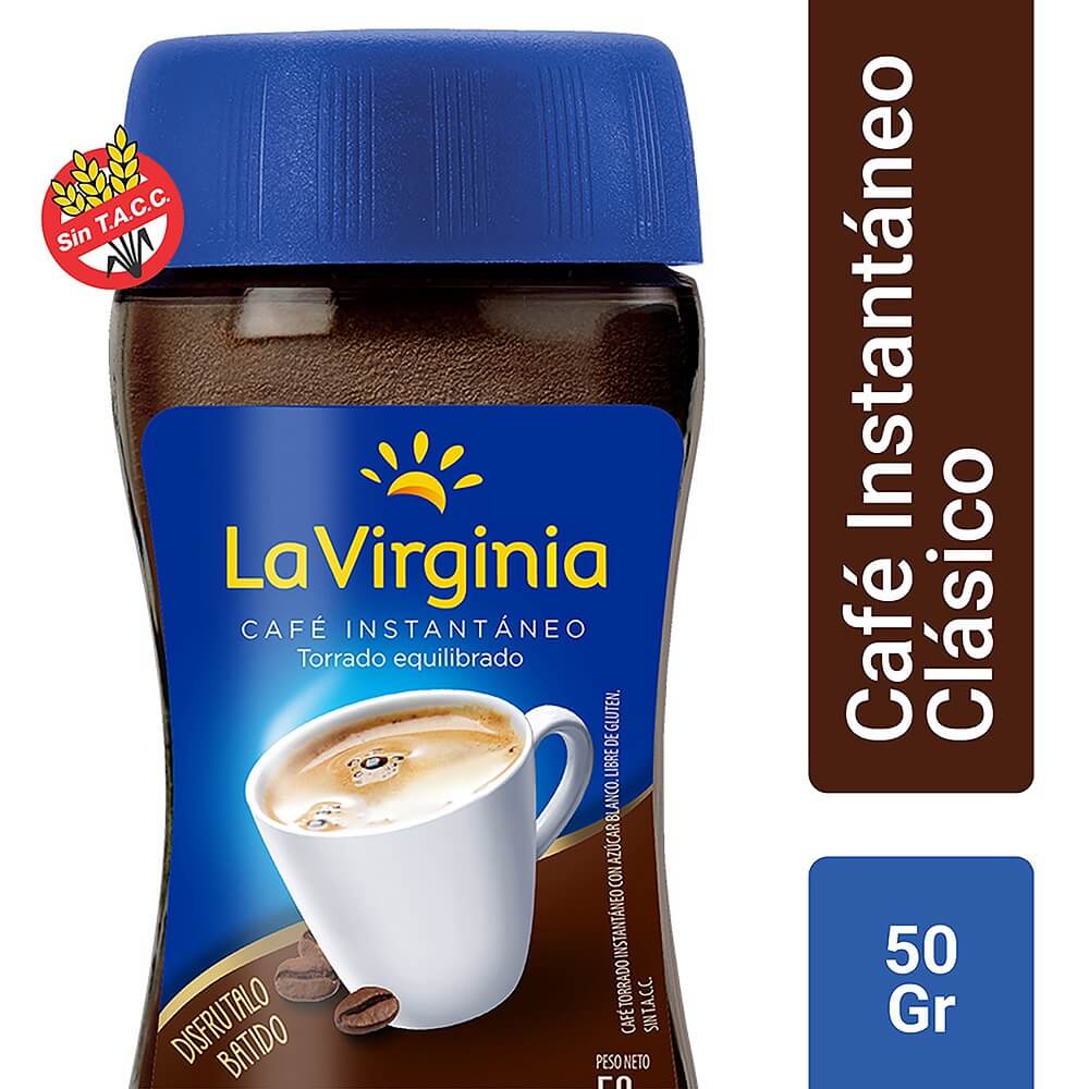LA VIRGINIA CAFE INSTANT x50g CLASICO