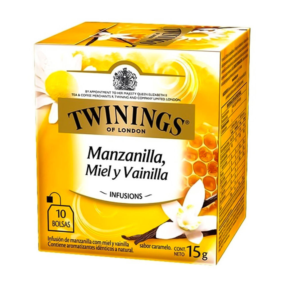 TWININGS TE SAQ x10u MANZ-MIEL-VAI