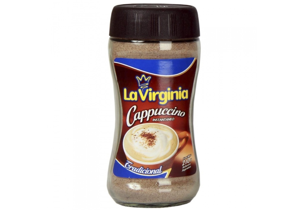 LA VIRGINIA CAPPUCCINO x210g FRASCO