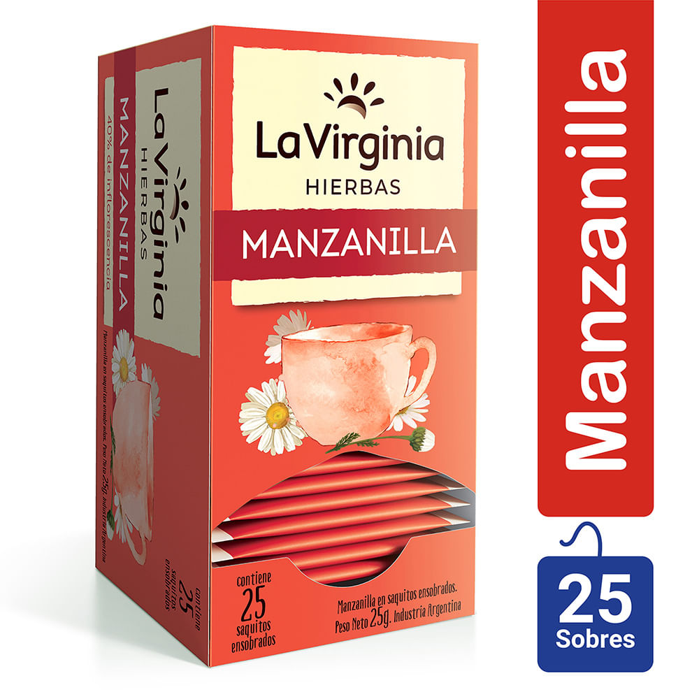 LA VIRGINIA TE x25u MANZANILLA