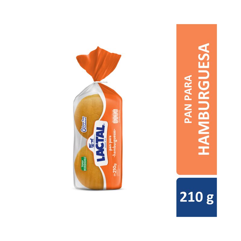 LACTAL PAN HAMBURGUESA x210g