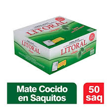 LITORAL YERBA SAQ x50u S/SOBRE
